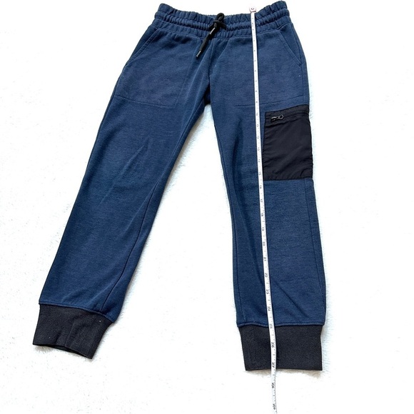 ⭐️ 5 for $25 Athletic Works Kids Navy Blue Jogger Pants Drawstring & Pockets M - Picture 6 of 6